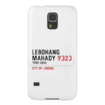 LEBOHANG MAHADY  Samsung Galaxy Nexus Cases