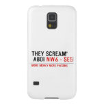 THEY SCREAM'  ABDI  Samsung Galaxy Nexus Cases