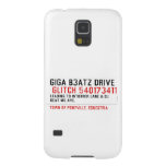 Giga B3atz Drive   Samsung Galaxy Nexus Cases