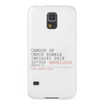 Canyon of chuck norris INFinity 2018 (D'oh)  Samsung Galaxy Nexus Cases