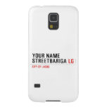 Your Name StreetBariga  Samsung Galaxy Nexus Cases