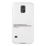 Your Name moeletji Street poshka(lamivano)  Samsung Galaxy Nexus Cases
