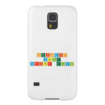 Periodic
 Table
 Writer eldin  Samsung Galaxy Nexus Cases