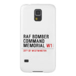 raf bomber command memorial  Samsung Galaxy Nexus Cases