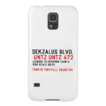 DekZalus Blvd.   Samsung Galaxy Nexus Cases