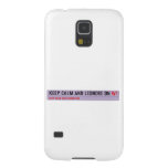 Keep Calm And Leondre On  Samsung Galaxy Nexus Cases