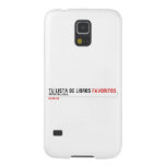 tu LISTA DE libros  Samsung Galaxy Nexus Cases