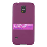 WELCOME TO MY FROG #ULFAH_TIARA     Samsung Galaxy Nexus Cases