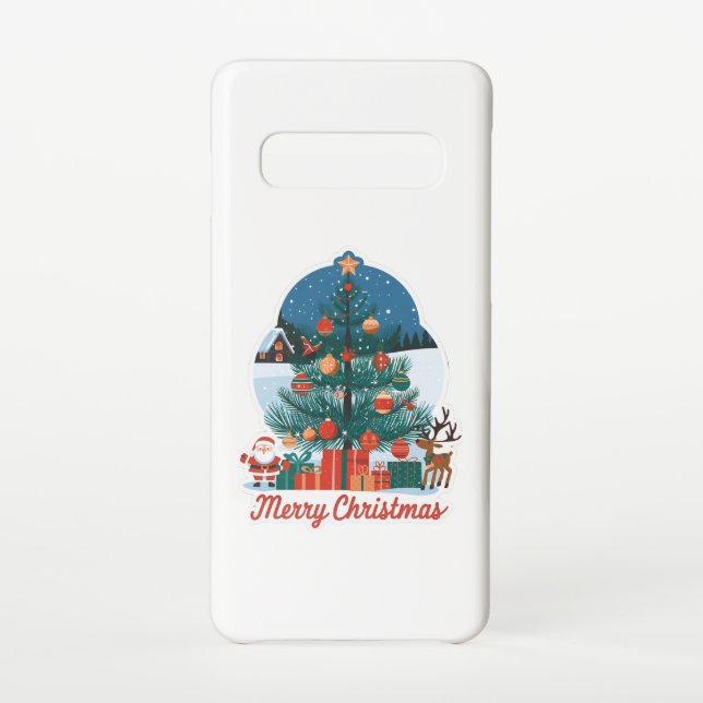 Samsung Galaxy S10 Cases: Christmas: Ed Phone Case (Back)