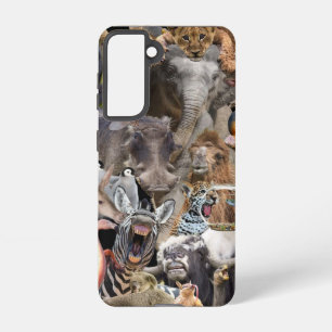 Samsung Galaxy S21 Animal Chat Phone Case