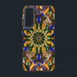 Samsung Galaxy S21 Case Brazil Colors<br><div class="desc">Show off your style with our Samsung Galaxy S21 case, featuring a vibrant Brazil-inspired design in warm colors and glittering precious stones for a luxurious and standout look. This phone case seamlessly combines protection with artistic flair, celebrating Brazil’s rich cultural essence. The warm tones of Brazil’s iconic palette, enhanced with...</div>
