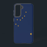 Samsung Galaxy S21 Case Flag of Alaska, U.S.A.<br><div class="desc">Add a vibrant touch of Alaskan spirit to your Samsung Galaxy S21 with our exclusive phone cover featuring the flag of Alaska! Crafted with meticulous attention to detail, this phone cover is more than just functional; it's a celebration of Alaskan heritage and cultural pride. The bold design proudly showcases the...</div>