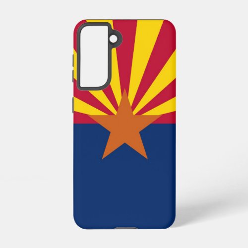 Samsung Galaxy S21 Case Flag of Arizona USA