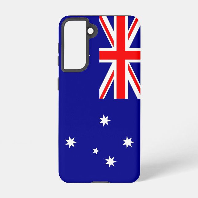 Samsung Galaxy S21 Case Flag of Australia (Back)