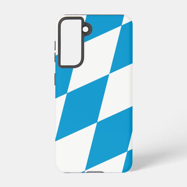 Samsung Galaxy S21 Case Flag of Bavaria (Back)