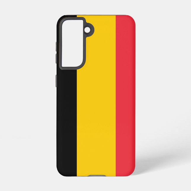 Samsung Galaxy S21 Case Flag of Belgium (Back)