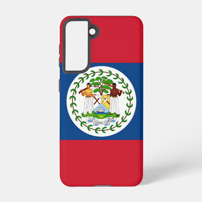 Samsung Galaxy S21 Case Flag of Belize (Back)