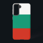 Samsung Galaxy S21 Case Flag of Bulgaria<br><div class="desc">Transform your Samsung Galaxy device with our exclusive phone cover featuring the flag of Bulgaria! Crafted with meticulous attention to detail, this phone cover proudly showcases the iconic design of the Bulgarian flag. The flag features three horizontal bands of white, green, and red, with the national coat of arms positioned...</div>