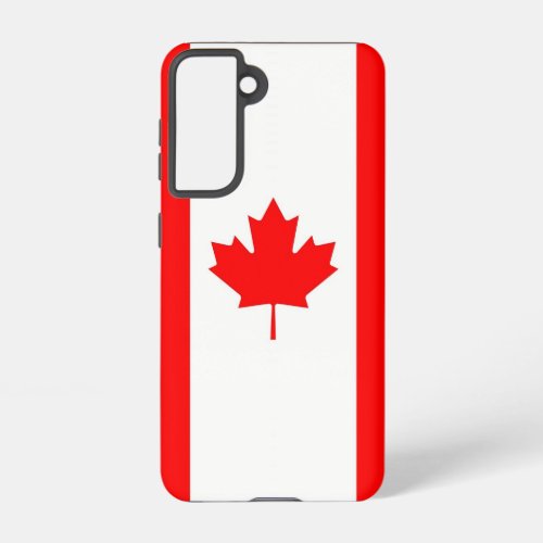 Samsung Galaxy S21 Case Flag of Canada