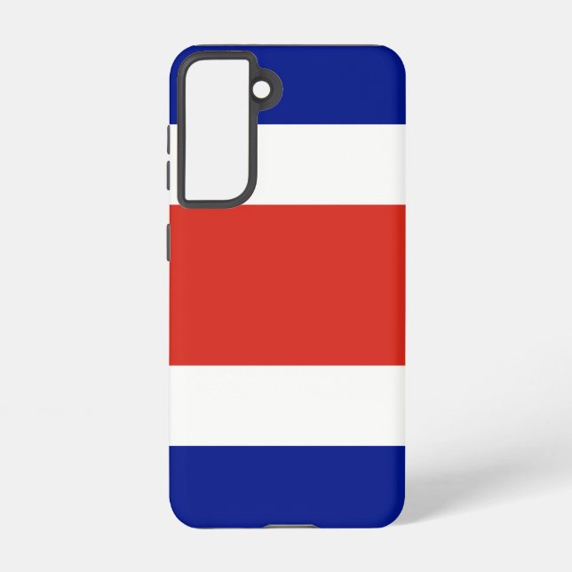 Samsung Galaxy S21 Case Flag of Costa Rica (Back)