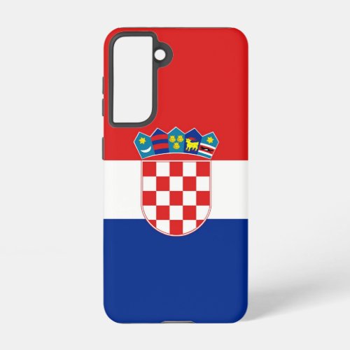 Samsung Galaxy S21 Case Flag of Croatia