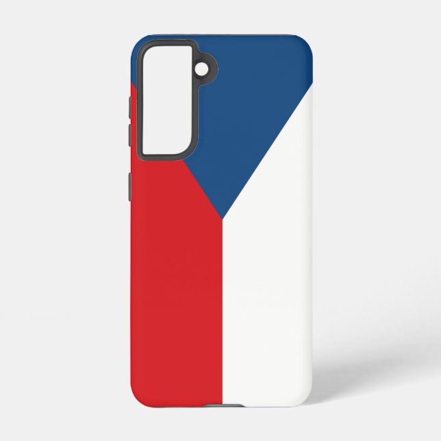 Samsung Galaxy S21 Case Flag of Czechia (Back)