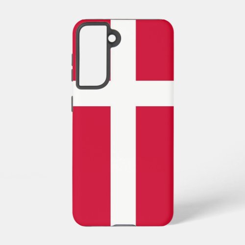 Samsung Galaxy S21 Case Flag of Denmark