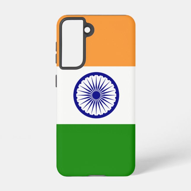 Samsung Galaxy S21 Case Flag of India (Back)