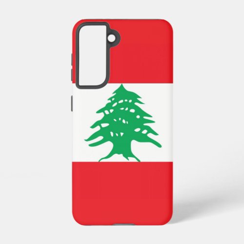 Samsung Galaxy S21 Case Flag of Lebanon