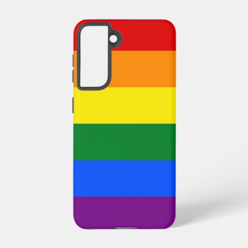 Samsung Galaxy S21 Case Flag of LGBT