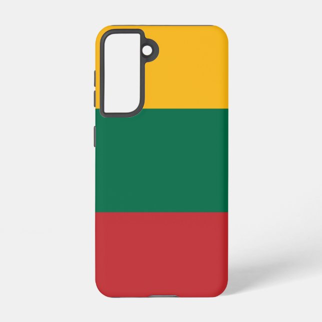 Samsung Galaxy S21 Case Flag of Lithuania (Back)