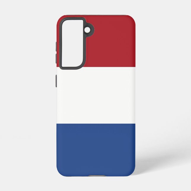 Samsung Galaxy S21 Case Flag of Netherlands (Back)