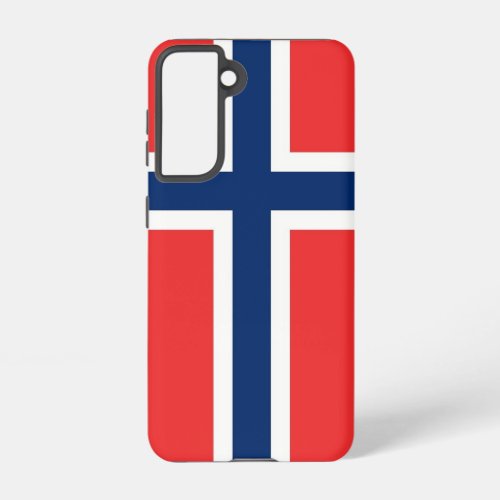 Samsung Galaxy S21 Case Flag of Norway
