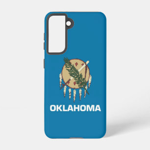 Samsung Galaxy S21 Case Flag of Oklahoma