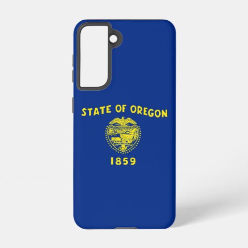 Samsung Galaxy S21 Case Flag of Oregon