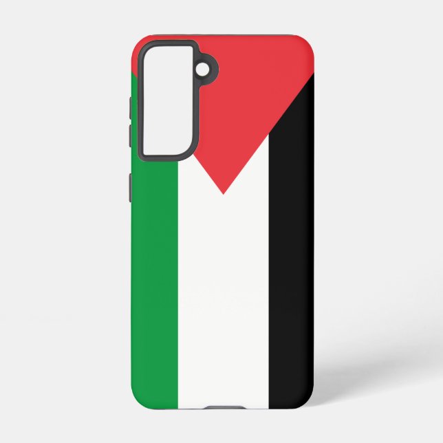 Samsung Galaxy S21 Case Flag of Palestine (Back)