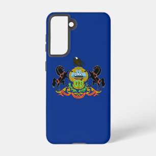 Samsung Galaxy S21 Case Flag of Pennsylvania