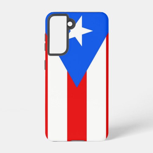 Samsung Galaxy S21 Case Flag of Puerto Rico