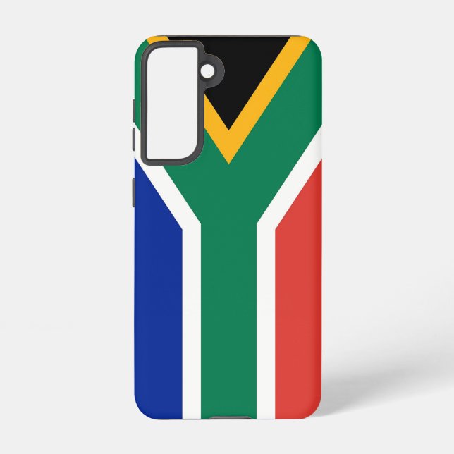 Samsung Galaxy S21 Case Flag of South Africa (Back)