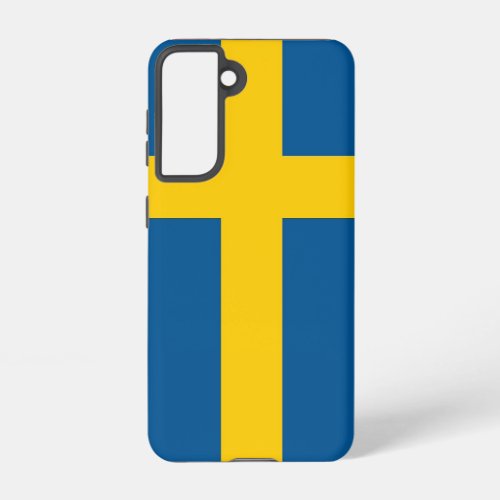 Samsung Galaxy S21 Case Flag of Sweden