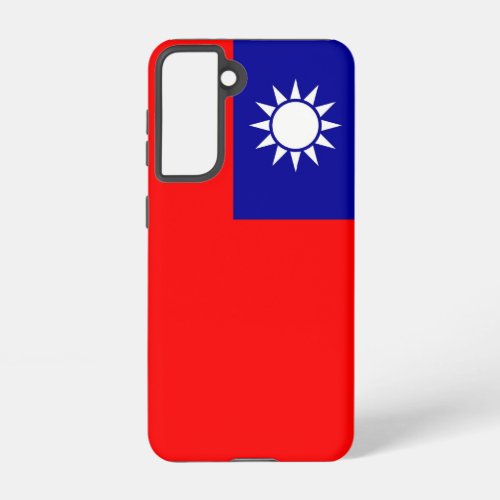 Samsung Galaxy S21 Case Flag of Taiwan