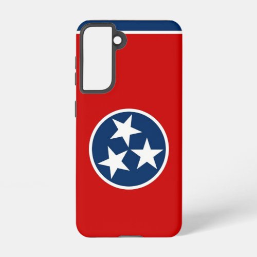 Samsung Galaxy S21 Case Flag of Tennessee