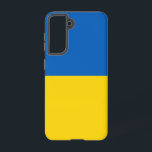 Samsung Galaxy S21 Case Flag of Ukraine<br><div class="desc">Introducing our Samsung Galaxy S21 cover featuring the flag of Ukraine, designed to blend protection with a celebration of Ukrainian heritage! Crafted with meticulous attention to detail, this cover proudly displays the vibrant yellow and blue colors of the Ukrainian flag, symbolizing independence, unity, and national pride. Whether you're commuting, traveling,...</div>