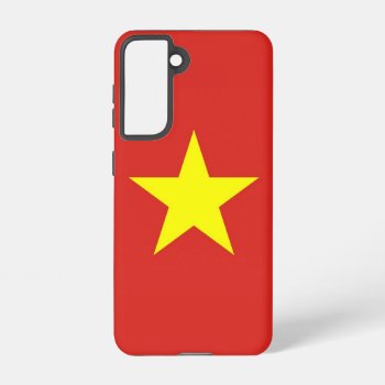 Samsung Galaxy S21 Case Flag Of Vietnam by AllFlags at Zazzle