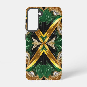 Samsung Galaxy S21 Case Jamaican Colors