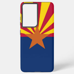 Samsung Galaxy S21 Plus Case Flag of Arizona, U.S.