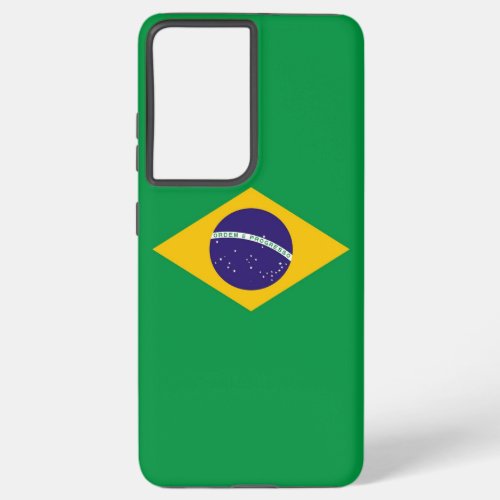 Samsung Galaxy S21 Plus Case flag of Brazil