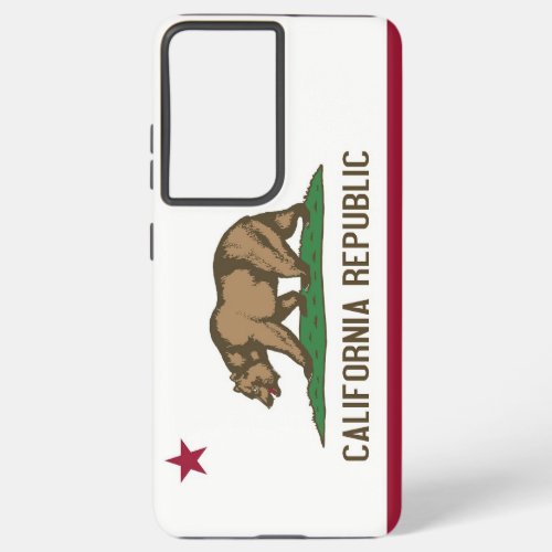 Samsung Galaxy S21 Plus Case Flag of California