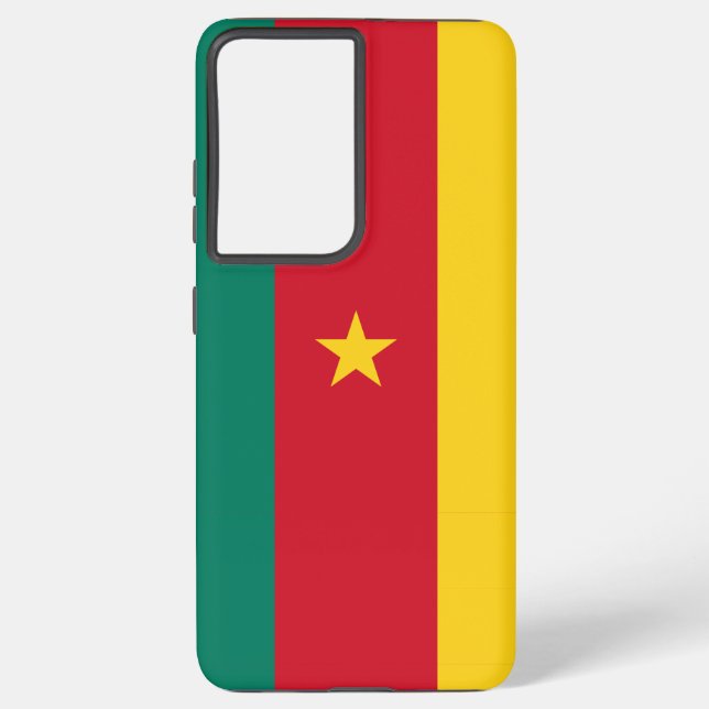 Samsung Galaxy S21 Plus Case flag of Cameroon (Back)
