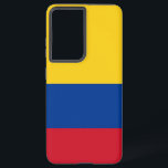 Samsung Galaxy S21 Plus Case flag of Colombia<br><div class="desc">Enhance your Samsung Galaxy S21 Plus with our exclusive phone cover featuring the flag of Colombia! Crafted with meticulous attention to detail, this phone cover proudly showcases the vibrant design of the Colombian flag. The flag consists of three horizontal stripes—yellow, blue, and red—with the yellow stripe taking up half of...</div>